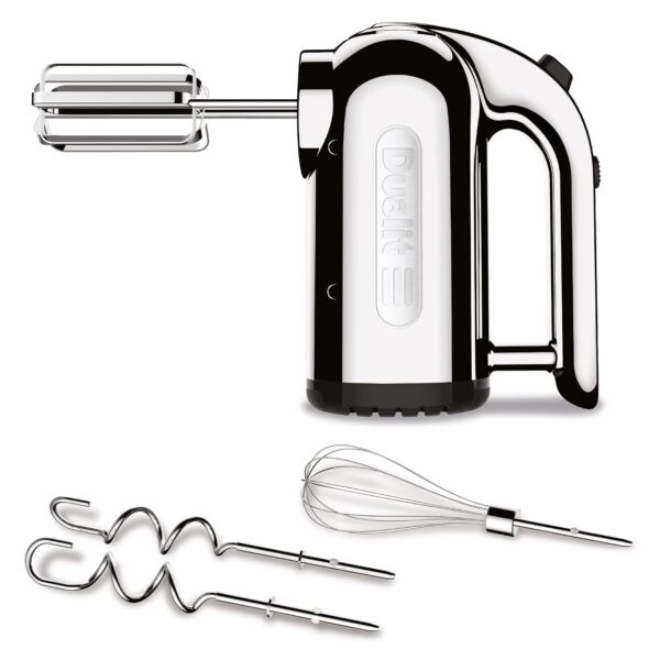 Dualit Batidora de mano - 300 W - Mango de agarre fuerte - Accesorios incluidos - Almacenamiento de enchufe integral - 4