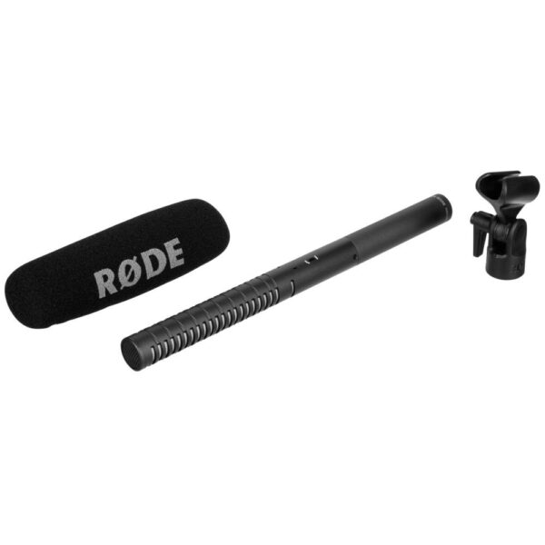 Rode NTG-2 Micrófono Shotgun Multialimentado, Negro
