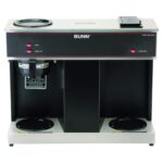 Bunn pour-o-matic - Café Pour-Over, acero inoxidable, color negro, Negro
