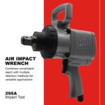 Llave de Impacto Neumática Ingersoll Rand 295A 1 Pulgada 1000 ft-lb Gris