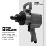 Llave de Impacto Neumática Ingersoll Rand 295A 1 Pulgada 1000 ft-lb Gris