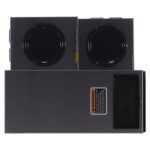 BUNN VP17-3, Cafetera comercial de colado de perfil bajo de 12 tazas, 3 calentadores inferiores, 13300.0003, plateado