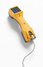 Equipo de comprobación telefónica TS19 de Fluke Networks, amarillo y gris, 1