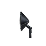 Lámpara de Pared Kichler 15361BKT Six Groove Wall Wash 1 Luz 12 Voltios Negro Texturizado 12 Pulgadas de Alto 6 Pulgadas