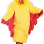 Disfraz de Pollo Rubie's Modelo 1623 Talla Única Amarillo Poliéster