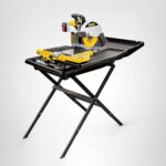 DEWALT Sierra para baldosas húmedas con soporte, 10 pulgadas, con cable (D24000S)