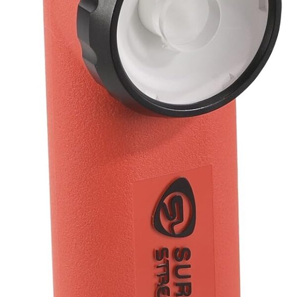 Streamlight 90503 - Linterna Survivor de ángulo recto recargable con clasificación de seguridad para bomberos de 175 lúm