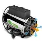 Calentador de Invernadero Bio Green PHX2.8/US Phoenix Eléctrico 1000 1800 2800 W Acero Inoxidable