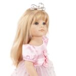 Muñeca Gotz Hannah Princess 1359072 19.5 pulgadas Cabello Rubio Ojos Azules con Atuendo Adicional