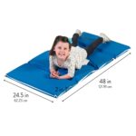Tapete de Siesta Children's Factory CF400-053 Paquete de 5 Azul 2 Pulgadas Grosor