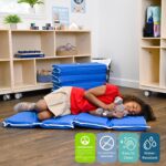 Tapete de Siesta Children's Factory CF400-053 Paquete de 5 Azul 2 Pulgadas Grosor