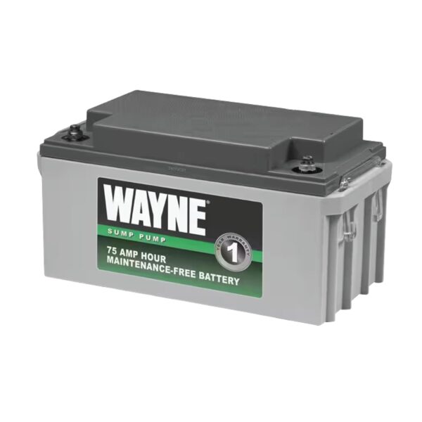 Batería Wayne WSB1275 AGM de Ácido de Plomo Sellado 12V 75Ah
