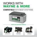 Batería Wayne WSB1275 AGM de Ácido de Plomo Sellado 12V 75Ah