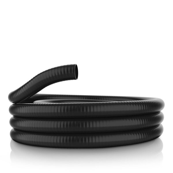 Manguera Alpine Corporation PH300BK-50 PVC Ultra Flexible 50 pies 3 pulgadas de Diámetro Negro