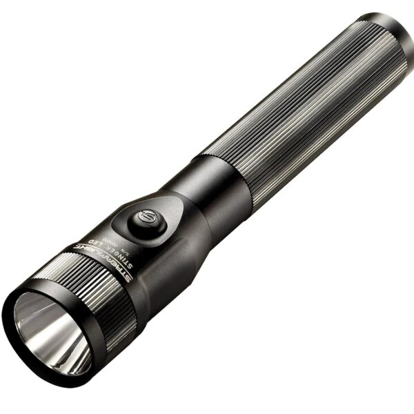 Streamlight 75733 Stinger Linterna de mano recargable LED con cargador de 120V/100V AC/12V DC, negro