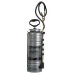 Pulverizador de Mano Chapin International 1999 Tanque Tri-Poxy 3.5 Galones Acero Gris