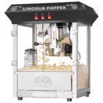 Great Northern Popcorn 6015 Lincoln Top - Máquina para palomitas de maíz, de 8 onzas estilo antiguo de bar, Negro