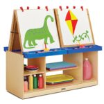 Centro de Arte Jonti-Craft 0294JC 4 Estaciones Rainbow Accents Madera