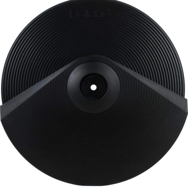Roland Platillo Crash (CY-8), negro, "12"