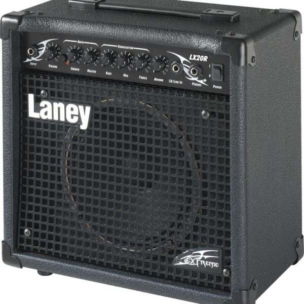 Laney Combo de guitarra LX20R 20W 8 pulgadas Woofer Reverb