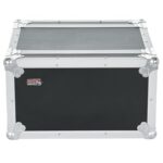 Gator Cases G-TOUR Series - Estante de audio poco profundo con herrajes de grado turístico de alta resistencia, profundi