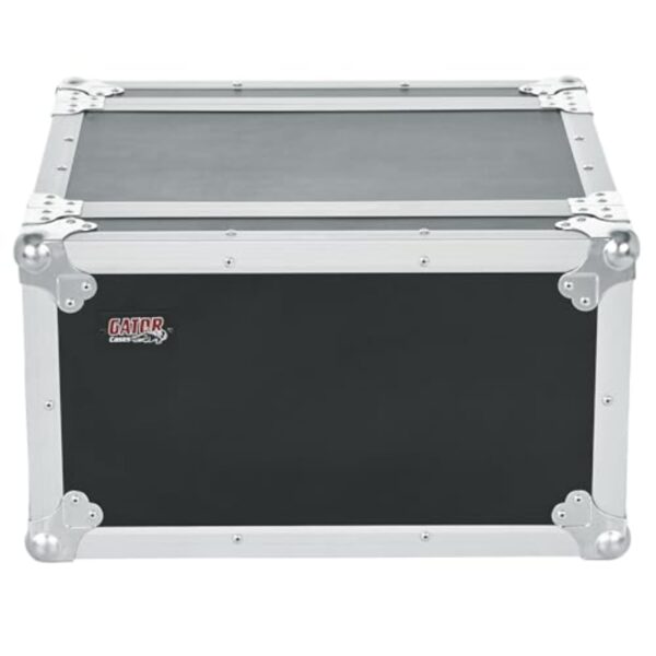 Gator Cases G-TOUR Series - Estante de audio poco profundo con herrajes de grado turístico de alta resistencia, profundi