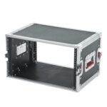 Gator Cases G-TOUR Series - Estante de audio poco profundo con herrajes de grado turístico de alta resistencia, profundi