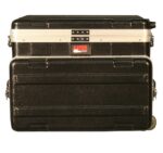 Gator Cases Soundcheck Series ATA-Style Rack de consola con rack de audio 4U y compartimento superior para laptop o mezc