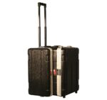 Gator Cases Soundcheck Series ATA-Style Rack de consola con rack de audio 4U y compartimento superior para laptop o mezc