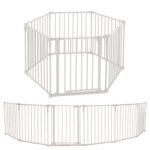 Corral de Bebé Toddleroo by North States Modelo 4930 Superyard 3 en 1 Metal 6 Paneles Color Topo 30 Pulgadas