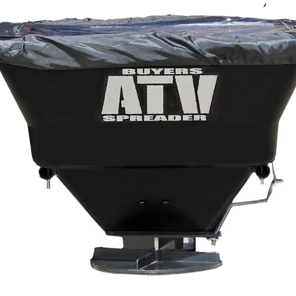 Esparcidor Eléctrico Buyers Products ATVS100 12V para ATV Capacidad 100 Libras Polietileno Negro