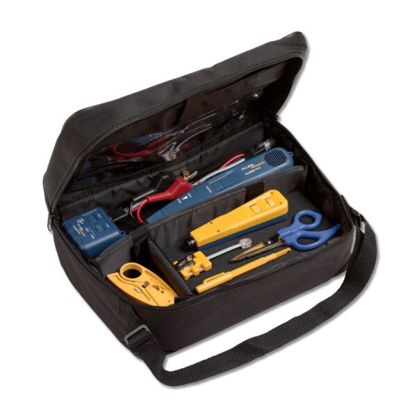 Fluke Networks kit de telecomunicaciones para contratista eléctrico con estuche y kit de tono analógico Pro3000 y sonda