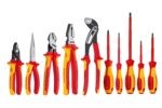 Knipex 989830US - Juego de 10 alicates aislados de 1000 V, cortadores y desarmadores, juego de herramientas industriales