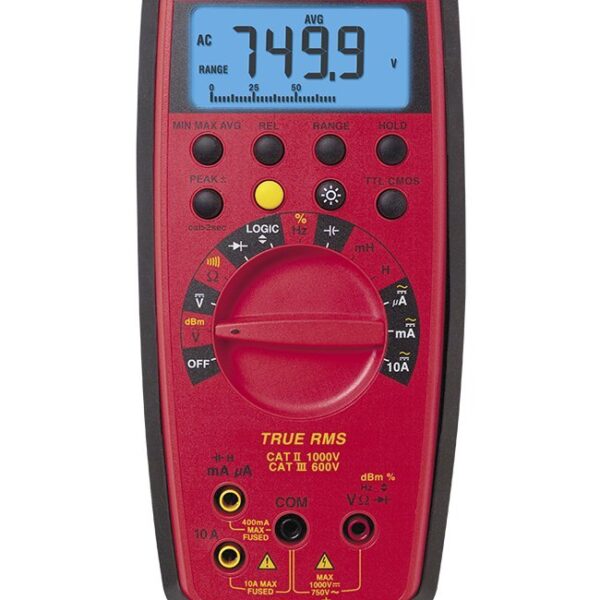 Amprobe 37XR-A Multímetro Digital RMS Verdadero con Prueba de Lógica de Componentes