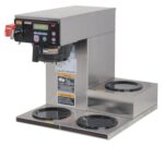 BUNN Axiom DV-3, cafetera comercial automática de doble voltaje para 12 tazas, 3 calentadores inferiores, 38700.0009, gr