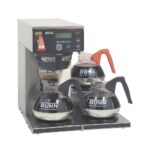 BUNN Axiom DV-3, cafetera comercial automática de doble voltaje para 12 tazas, 3 calentadores inferiores, 38700.0009, gr