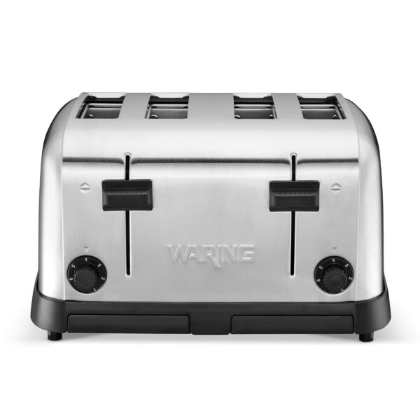 Waring (WCT708) Tostadora emergente de cuatro compartimentos, plateada