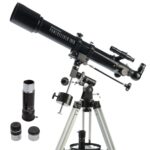 Celestron - Telescopio PowerSeeker 70EQ - Telescopio ecuatorial alemán manual para principiantes - Compacto y portátil -