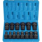 Gris Pneumatic Juego de llaves de vaso, Juego de 14 piezas fraccional universal estándar