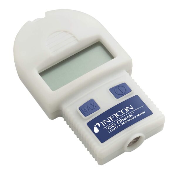 INFICON 715-202-G1 CO Check Medidor de monóxido de carbono con funda de funda, rango de 1/999ppm, 9V