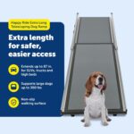 Rampa telescópica para perros PetSafe Happy Ride 62320 Aluminio 300 libras Gris