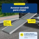 Rampa telescópica para perros PetSafe Happy Ride 62320 Aluminio 300 libras Gris