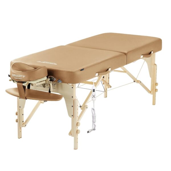 Mesa de Masaje Portátil Master Massage Phoenix Therma 30 pulgadas con Calefacción Color Otter
