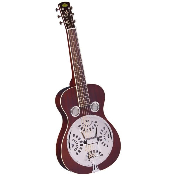 Regal RD-40MS Squareneck Resophonic Guitarra - Caoba natural