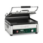 Waring Commercial WFG250 Tostato Supremo® Parrilla Grande Plana para Tostar, 120V, 1800W, Enchufe 5-15, Plateado