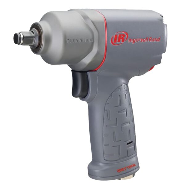 Llave de Impacto Neumática Ingersoll Rand 2125QTIMAX 1/2 Pulgada 300 ft-lb Caja de Martillo de Titanio