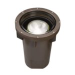 Luz de Pozo Kichler HID 15295AZ Bronce Arquitectónico Vidrio Convexo Templado para Bombilla PAR38 12V