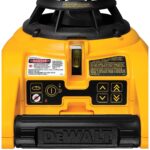 Kit de Láser Giratorio DeWalt DW074KD con Detector Láser Autonivelante Color Rojo