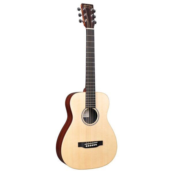 Martin LX1E guitarra acústica con electrónica Fishman Sonitone, con tapa de abeto sólido de Sitka, modificada O - cuerpo
