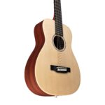 Martin LX1E guitarra acústica con electrónica Fishman Sonitone, con tapa de abeto sólido de Sitka, modificada O - cuerpo